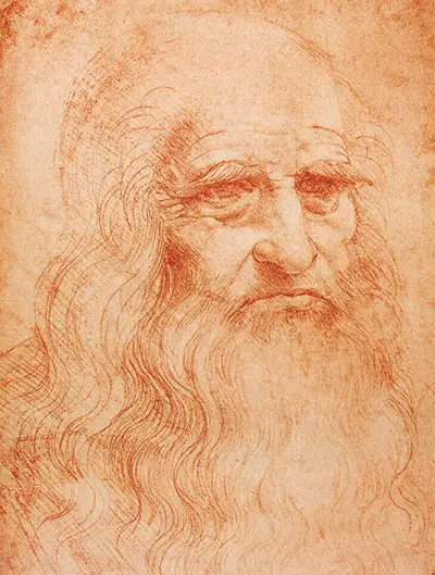 Zelfportret Leonardo da Vinci